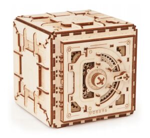 Ugears Mechanisches 3D-Holzpuzzle Safe