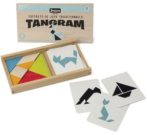 Jeujura Tangram mit Vorlagen