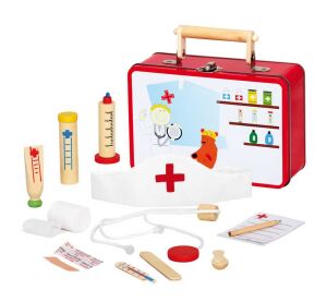 Bino Holzspielzeug Veterinärkoffer