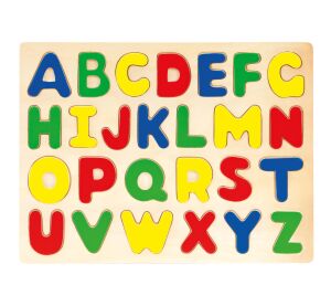Bino Holz-Alphabet-Puzzle