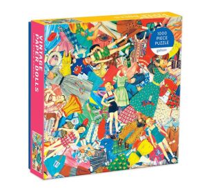 Galison Vintage Papierpuppe Puzzle 1000 Teile
