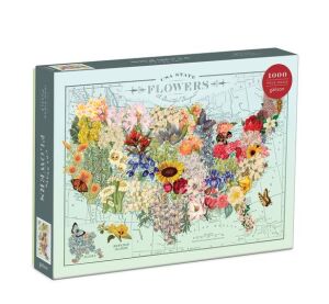 Galison Puzzle Blumen USA 1000 Teile