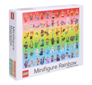 Chronicle Books Puzzle LEGO® Rainbow Minifiguren 1000 Teile