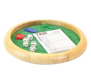 Jeujura Holzwürfel Spiel Yam