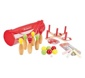 Jeujura Holz-Spiele-Set für draußen