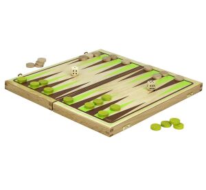 Jeujura Backgammon in Holzklappbox