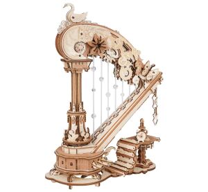 RoboTime 3D Mechanisches Puzzle Spieluhr Magische Harfe