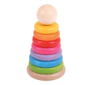 Bigjigs Baby Regenbogenpuppe