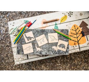 BeWooden Puzzle Dino 4 in 1