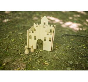 BeWooden Holzburg - Puppenburg 1kk