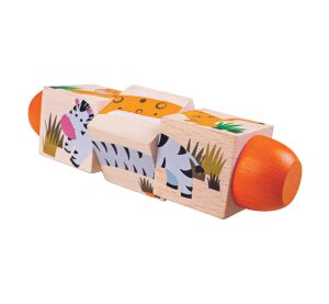 Bigjigs Toys Motorisierter Roller Leben im Dschungel
