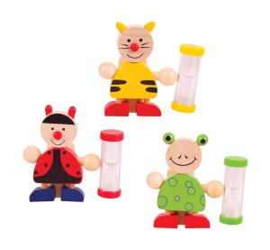 Bigjigs Toys Zahnbürstenständer mit Sanduhr 1 Stück