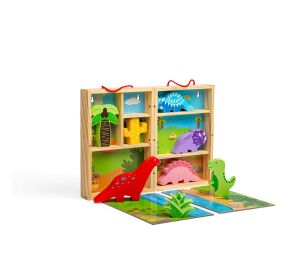 Bigjigs Toys Spielzeugkiste Dinosaurier