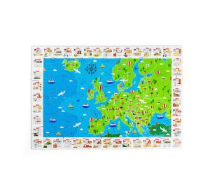 Bigjigs Toys Puzzle Europäische Denkmäler