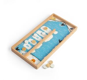Bigjigs Toys Spiel mit Pucks auf Eis