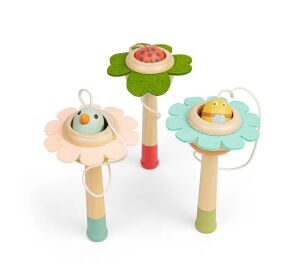 Bigjigs Toys Ball Catcher Blume mit Kugel 1 Stk.
