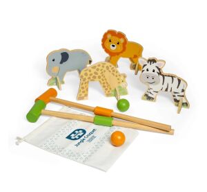 Bigjigs Toys Holz-Krocket Dschungel