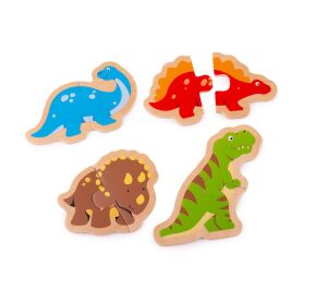 Bigjigs Toys Holzpuzzle Dinosaurier