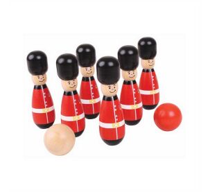 Bigjigs Toys Kegelspielzeug Englische Wachen