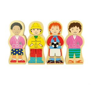 Bigjigs Toys Holzpuzzle Nationalitäten
