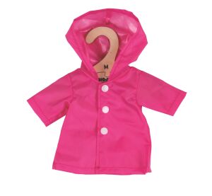 Bigjigs Toys Rosa Mantel für Puppe 34 cm
