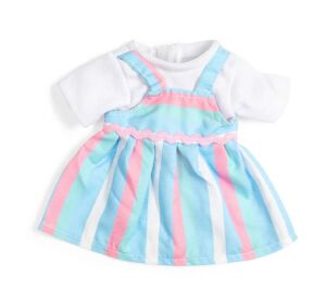 Bigjigs Toys Gestreiftes Kleid für Puppe 28 cm