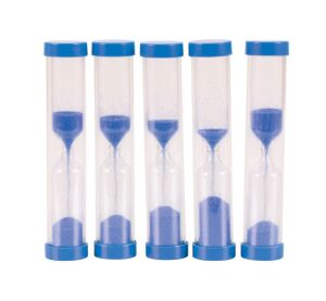 Bigjigs Toys Sanduhr 5 Minuten 1 Stück blau