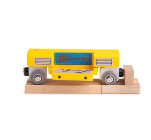 Bigjigs Rail Schiene Mobile Werkstatt aus Holz