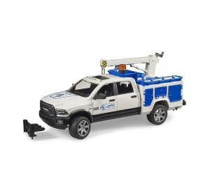 Bruder RAM 2500 Servicewagen mit Schwenkarm und Kennleuchte