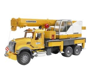Bruder Truck MACK Granitkran LIEBHERR