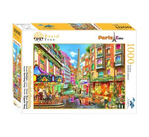 Brain Tree Puzzle Bild von Paris 1000 Teile