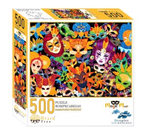 Brain Tree Puzzle Magische Masken 500 Teile