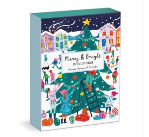 Galison Puzzle Adventskalender 12 in 1