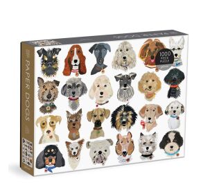Galison Paper Dogs Puzzle 1000 Teile