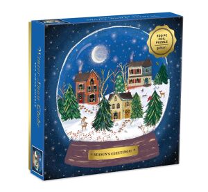 Galison Winter Snowball Puzzle 500 Teile