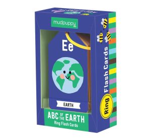 Mudpuppy ABC Planet Erde Pull Tabs an einem Ring