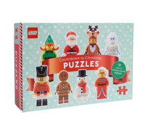 Chronicle Books LEGO® Adventskalender 12-in-1-Puzzle