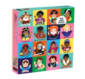 Mudpuppy  Little Feminist Puzzle Prominente Frauen 500 Teile