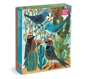 Galison Puzzle Wüste Vogel Freunde 1000 Teile