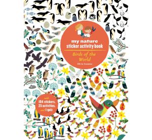 Chronicle Books Aktivitätsbuch mit meinen Naturaufklebern Vögel der Welt