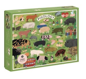 Chronicle Books Puzzle Pigology 1000 Teile