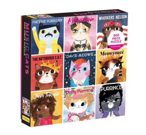Mudpuppy Puzzle Musik Katzen 500 Teile