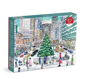Galison Puzzle Michael Storrings Snowing on Park Avenue 1000 Teile