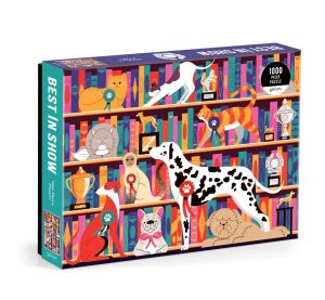 Galison Puzzle 
Ausstellung von Hunden und Katzen
1000 Teile