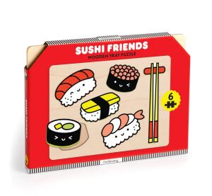 Mudpuppy Holzpuzzle „Sushi Friends“