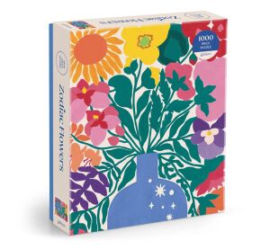 Galison Puzzle Sternzeichenblumen 1000 Stück