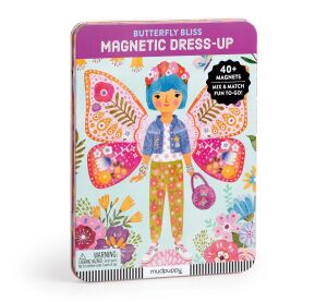 Mudpuppy Magnetisches Ankleiden von Butterfly Girls