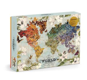 Galison Folienpuzzle Wendy Gold Winged Metamorphosis 1000 Teile