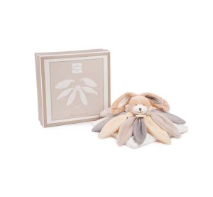 Doudou Geschenkset - kuscheliges Kaninchen rosa 28 cm