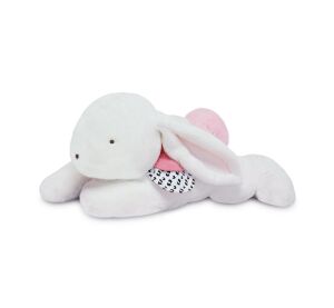Doudou Plüschkaninchen mit rosa Pompon 65 cm